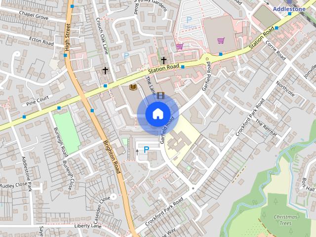 Apartment for rent in Row Town, Surrey
