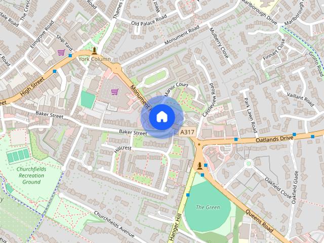 Apartment for rent in Blackhills, Surrey