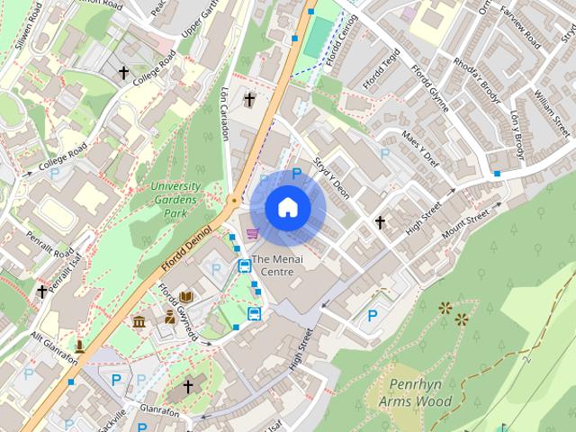 Apartment for rent in Garth, Bangor
