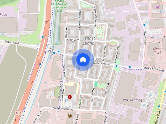 Apartment for rent in Kennet Island, Reading