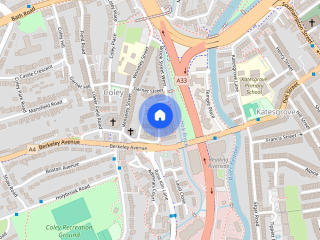 Apartment for rent in Katesgrove, Reading