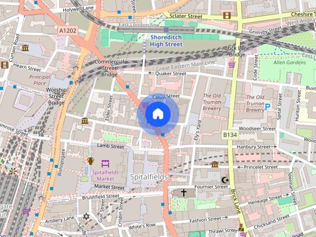 Apartment for rent in Spitalfields, Greater London