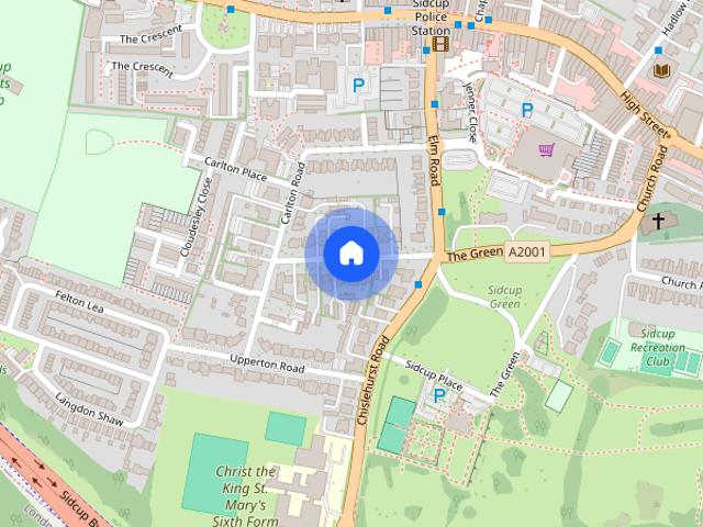 Apartment for rent in Longlands, Greater London