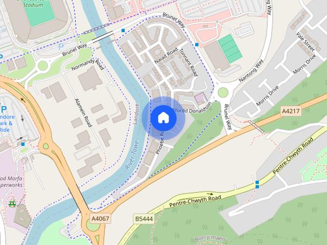 Apartment for rent in Nangreaves, Wales