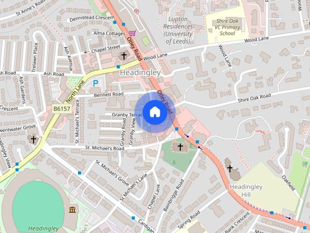 Apartment for rent in Headingley Hill, Headingley