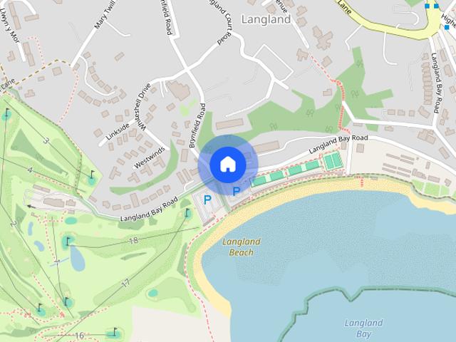 Apartment for rent in Rotherslade, Newton