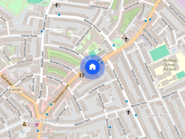 Apartment for rent in Ferme Park, Greater London