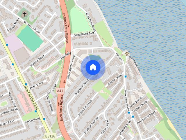 Apartment for rent in New Ferry, Wirral