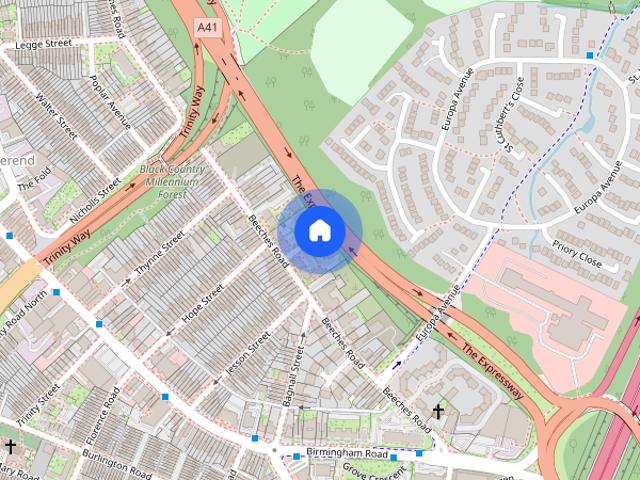 Apartment for rent in Mayer's Green, West Bromwich