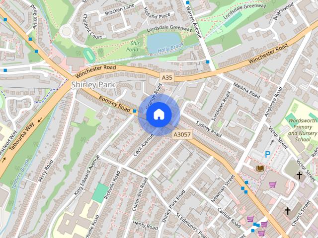 Apartment for rent in Shirley Park, Southampton