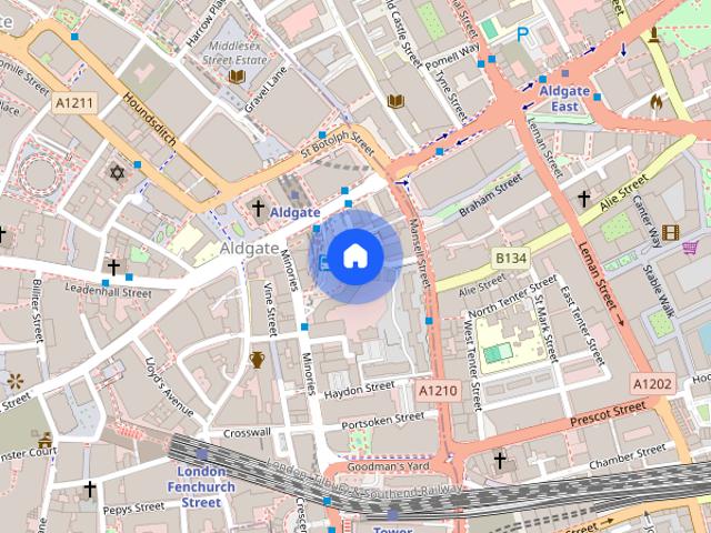 Apartment for rent in Aldgate, Greater London