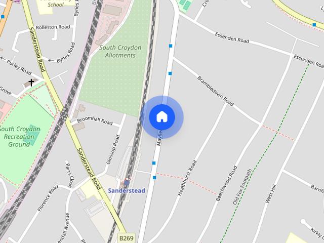 Apartment for rent in London Borough of Croydon, Sanderstead