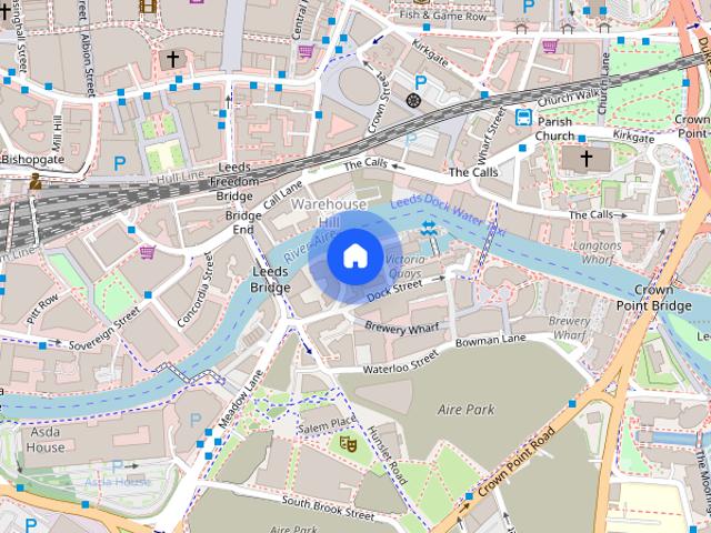Apartment for rent in Victoria Quays, Leeds