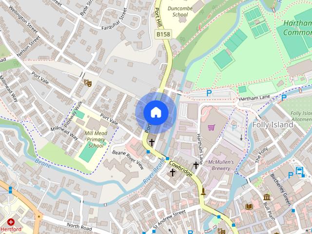 Apartment for rent in Hertford, Colliers End