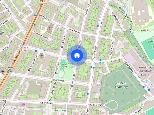 Apartment for rent in Hillside, Leith