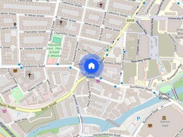 Apartment for rent in Partickhill, Glasgow
