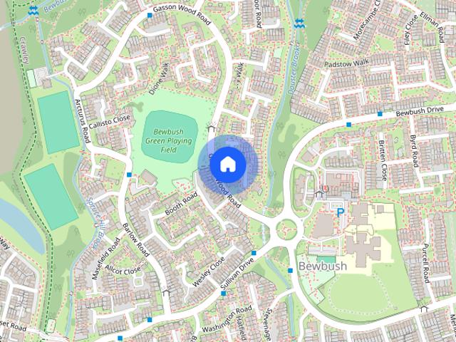 Apartment for rent in Bewbush, Crawley