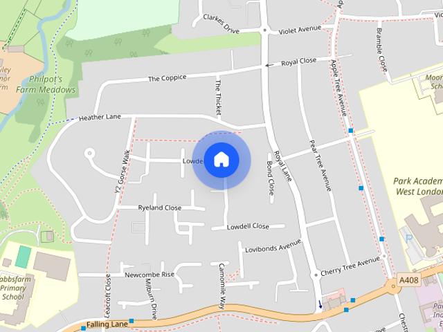 Apartment for rent in Yiewsley, Greater London