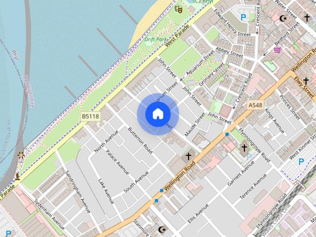House for rent in Rhyl, Wales