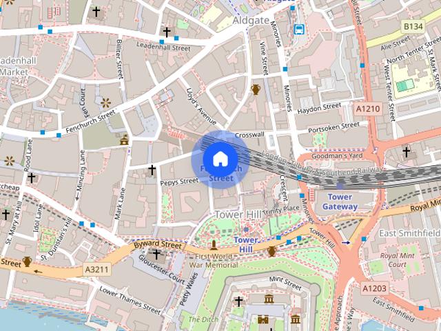 Apartment for rent in Aldgate, Greater London