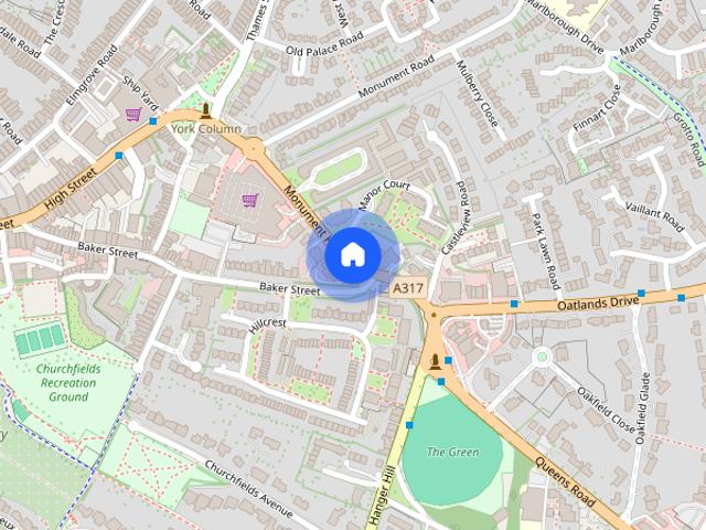 Apartment for rent in Blackhills, Surrey