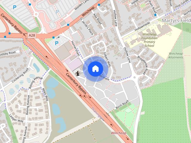 Apartment for rent in Martyrs Field, The Bridge