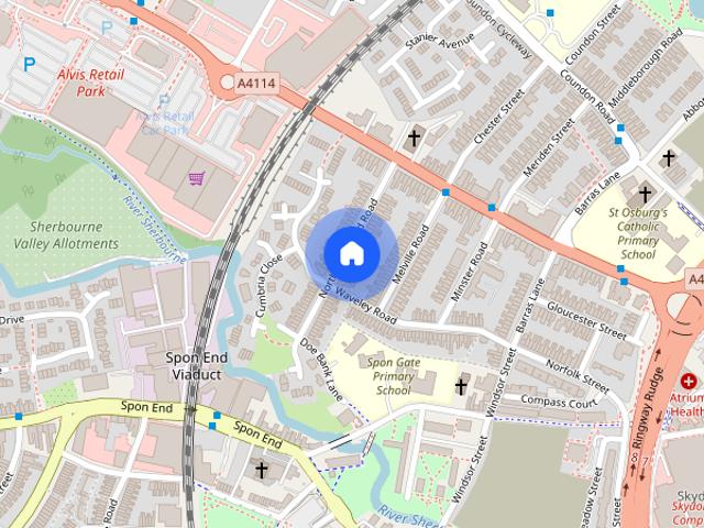 Apartment for rent in Spon End, West Midlands