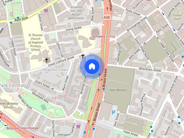 Apartment for rent in Digbeth, West Midlands
