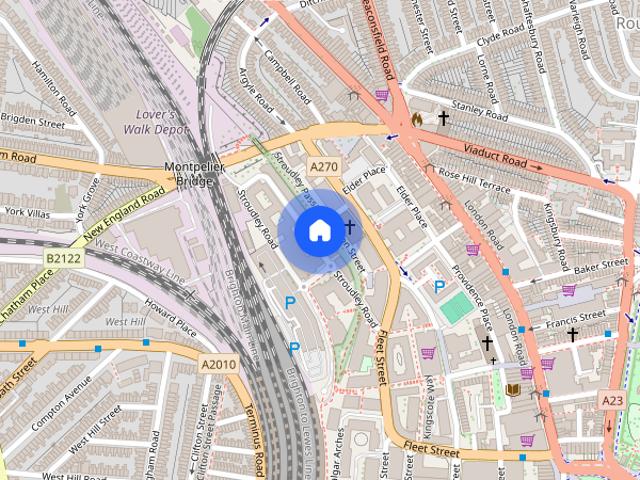 Apartment for rent in Round Hill, Brighton & Hove