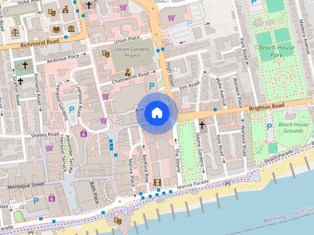 Apartment for rent in Worthing, West Sussex
