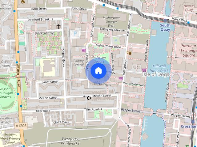 Apartment for rent in Millwall, Greater London