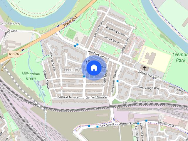 Apartment for rent in Leeman Road, York