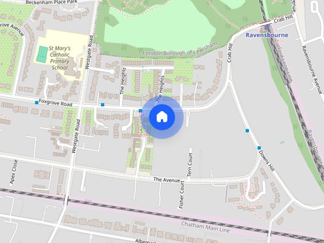 Apartment for rent in Shortlands, Greater London