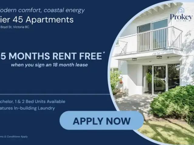Apartment for rent in Victoria, British Columbia