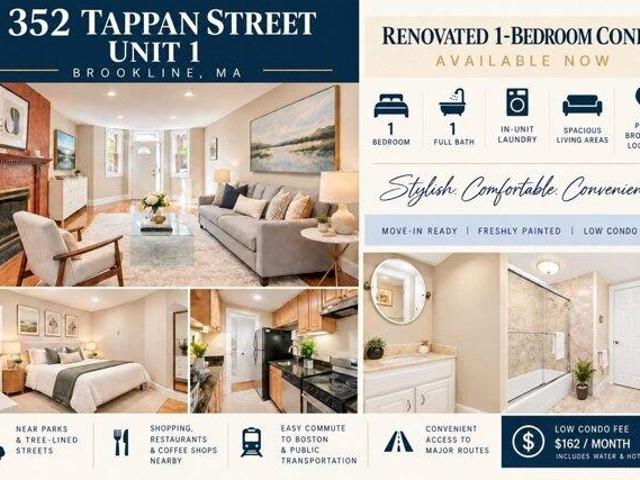 Condo for sale in Aspinwall Hill, Brookline
