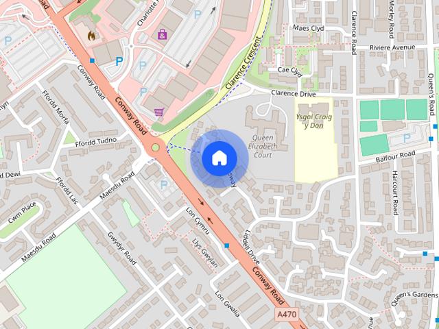 House for rent in Llandudno, Wales