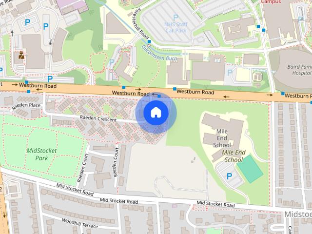 House for rent in Midstocket, Aberdeen City