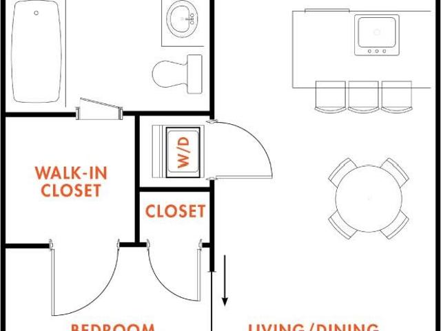 Condo for rent in Orange - Addison, Chelsea