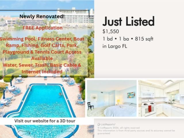 Condo for rent in Largo, Florida