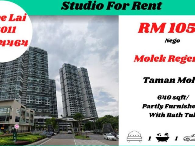 Apartment for rent in Johore Bahru, Johor