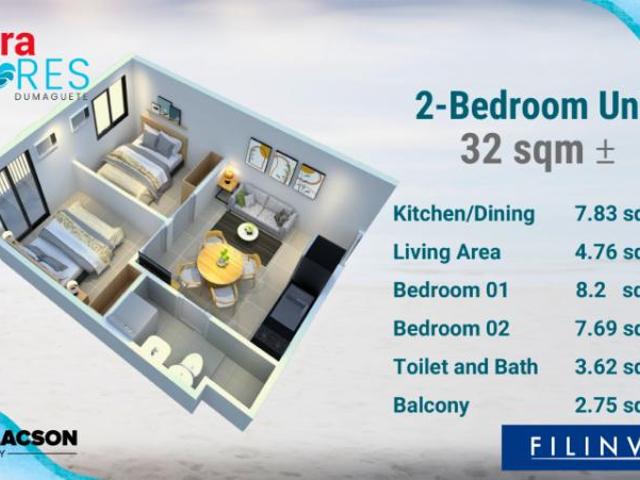 1 bedroom Condominium for sale in Dumaguete