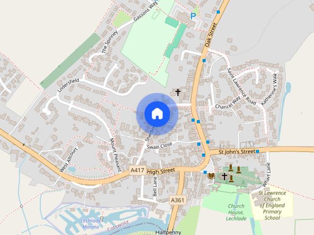 House for rent in Lechlade, Fossebridge