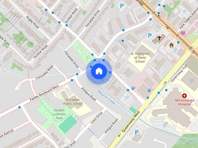 Apartment for rent in Mississauga, Ontario