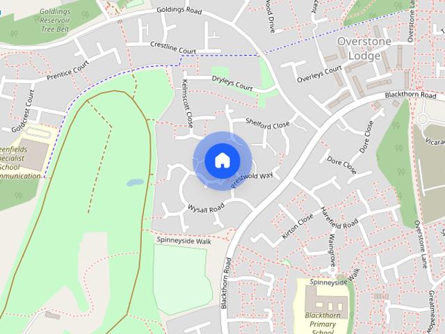 House for rent in Overstone Lodge, Northampton