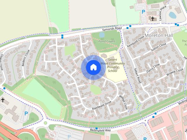Townhouse for rent in Moreton Hall, Chedburgh
