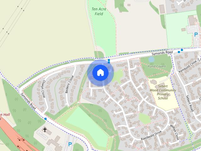 Townhouse for rent in Moreton Hall, West Suffolk