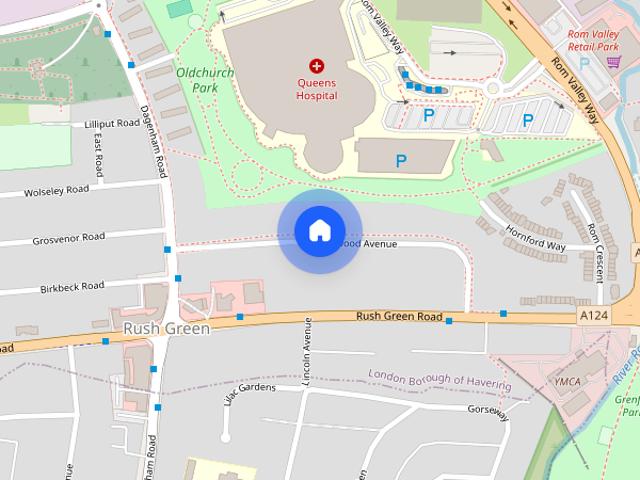 Room for rent in Rush Green, Greater London
