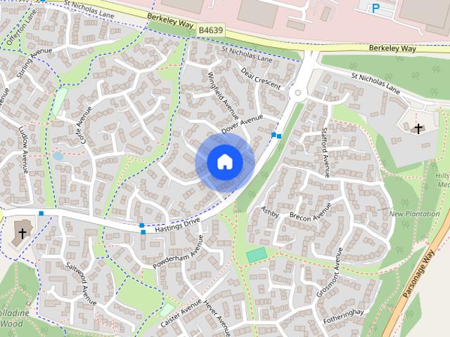 House for rent in Warndon, Worcestershire