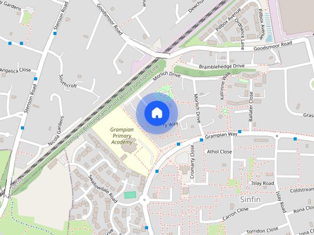 Apartment for rent in Sinfin, East Midlands