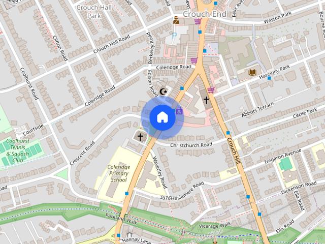 Apartment for rent in Crouch End, Isle Of Man